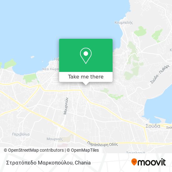 Στρατόπεδο Μαρκοπούλου map