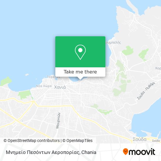 Μνημείο Πεσόντων Αεροπορίας map