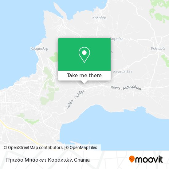 Γήπεδο Μπάσκετ Κορακιών map