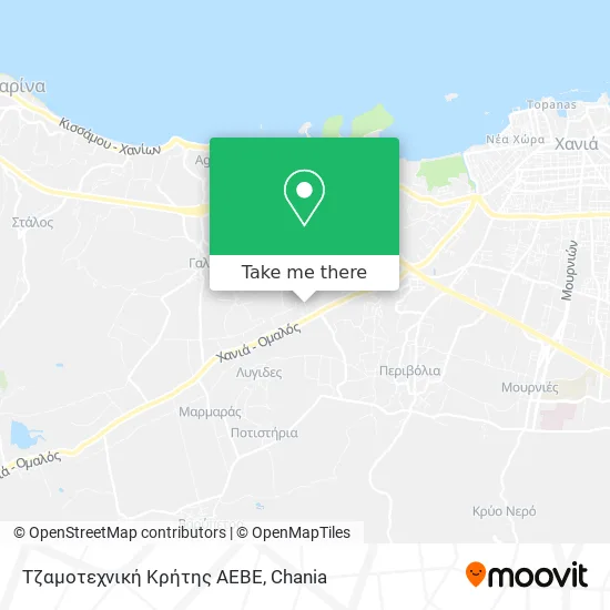 Τζαμοτεχνική Κρήτης ΑΕΒΕ map