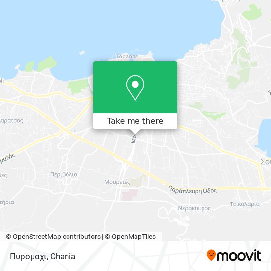 Πυρομαχι map