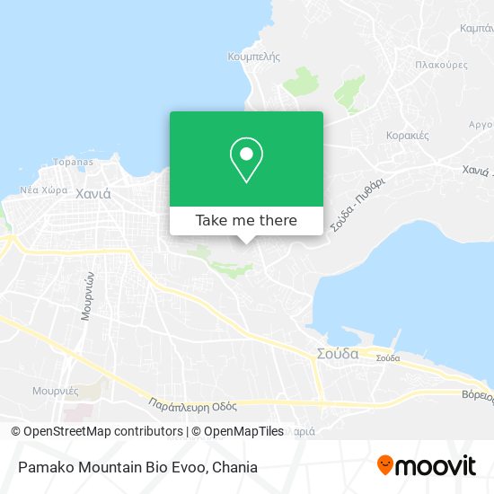 Pamako Mountain Bio Evoo map