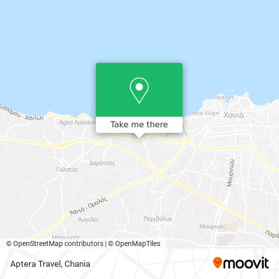 Aptera Travel map