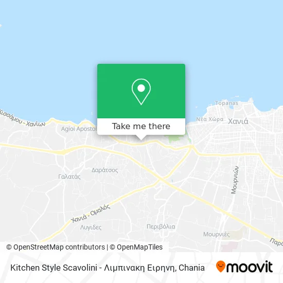 Kitchen Style Scavolini - Λιμπινακη Ειρηνη map