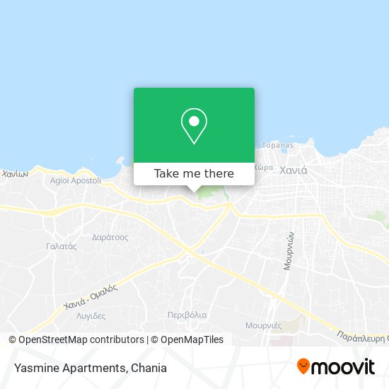 Yasmine Apartments map
