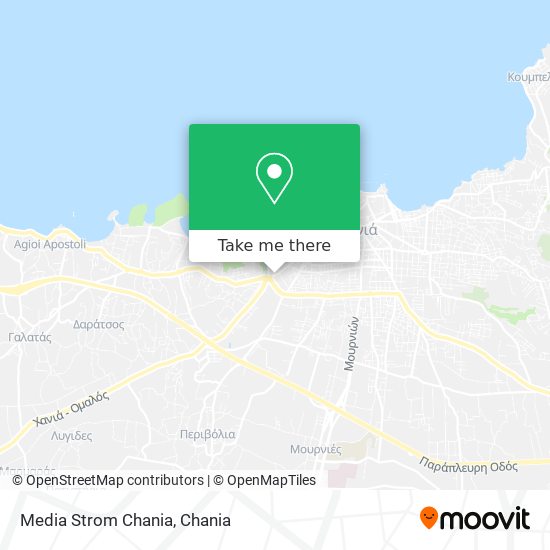 Media Strom Chania map