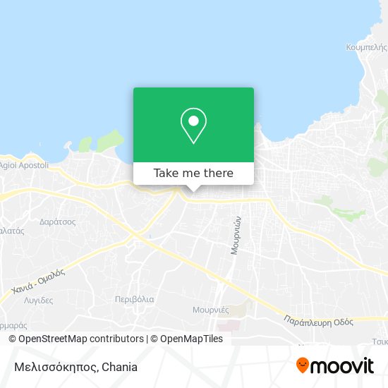 Μελισσόκηπος map
