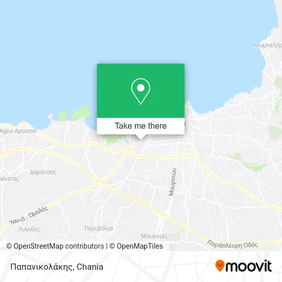 Παπανικολάκης map