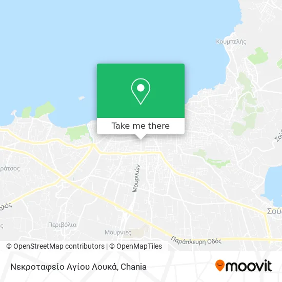 Νεκροταφείο Αγίου Λουκά map