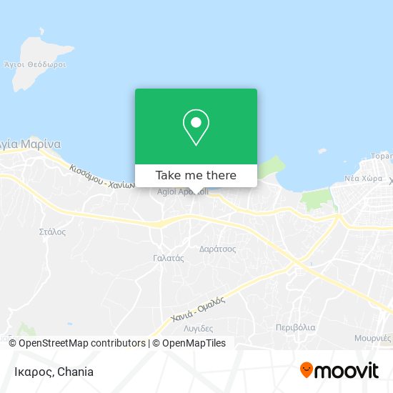 Ίκαρος map