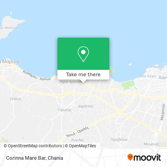 Corinna Mare Bar map