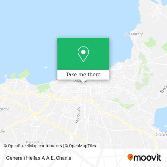 Generali Hellas A A E map