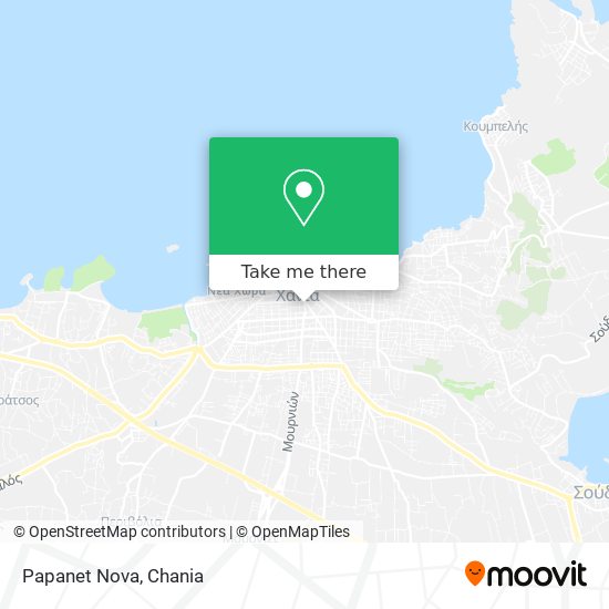 Papanet Nova map