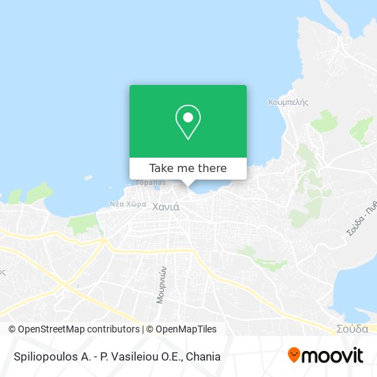 Spiliopoulos A. - P. Vasileiou O.E. map