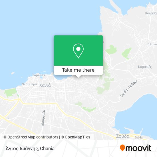 Άγιος Ιωάννης map
