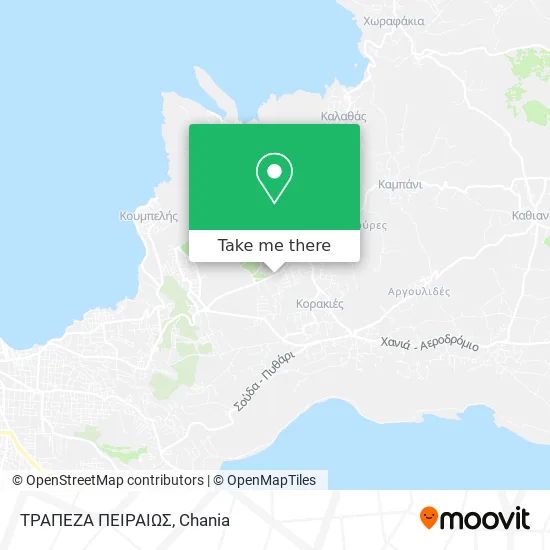 ΤΡΑΠΕΖΑ ΠΕΙΡΑΙΩΣ map