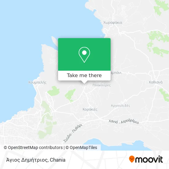 Άγιος Δημήτριος map