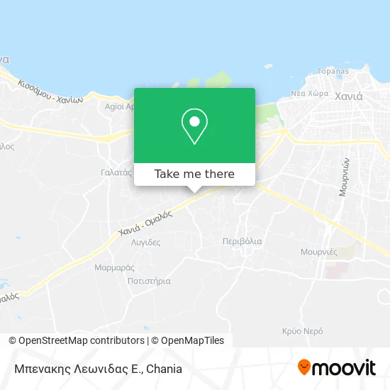 Μπενακης Λεωνιδας Ε. map