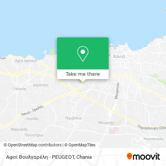 Αφοί Βουλγαρέλη - PEUGEOT map