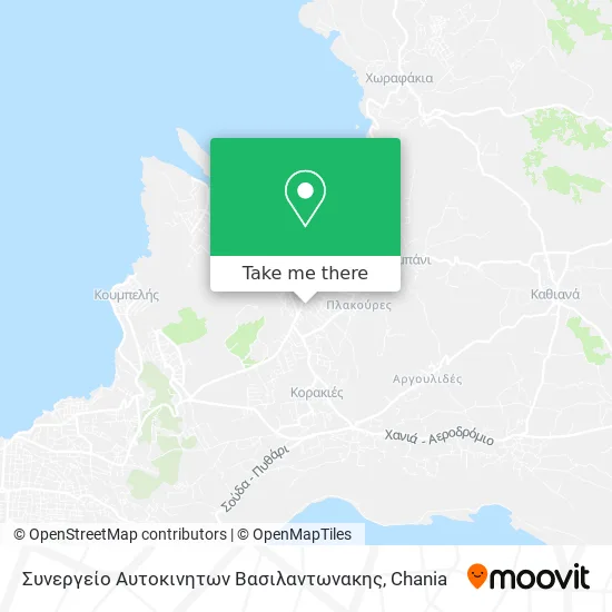 Συνεργείο Αυτοκινητων Βασιλαντωνακης map