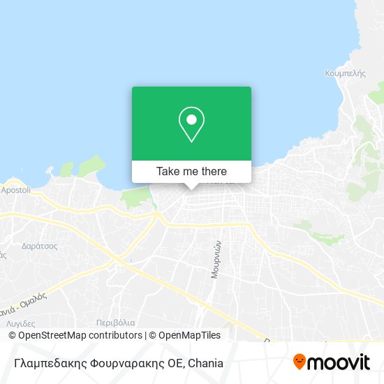 Γλαμπεδακης Φουρναρακης ΟΕ map