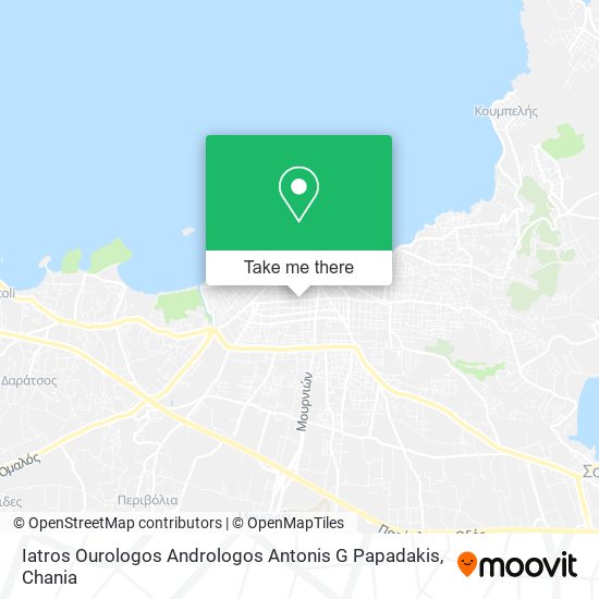 Iatros Ourologos Andrologos Antonis G Papadakis map