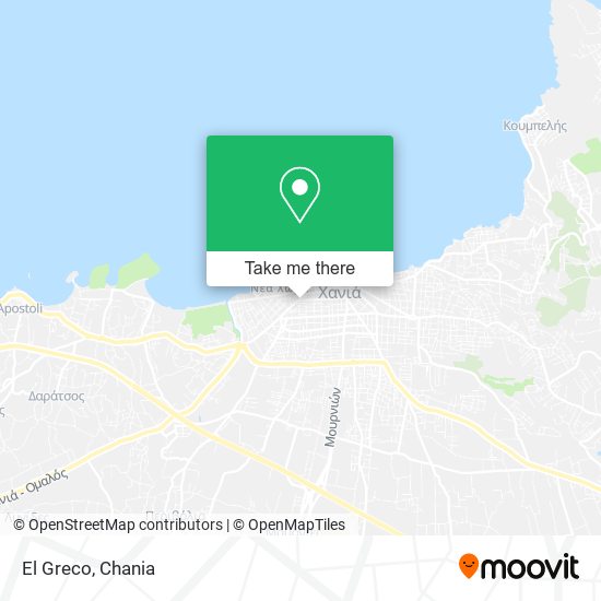 El Greco map