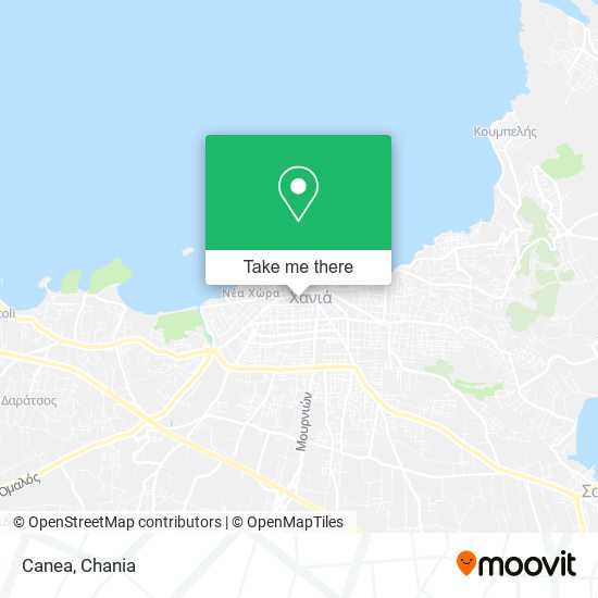 Canea map