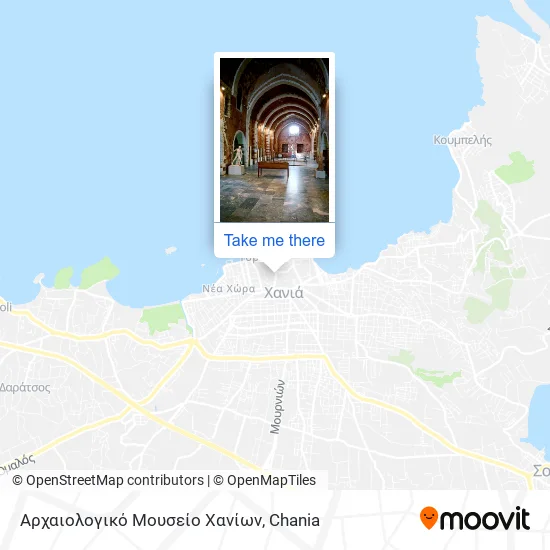 Αρχαιολογικό Μουσείο Χανίων map