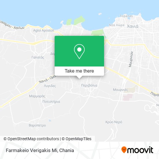 Farmakeio Verigakis Mi map