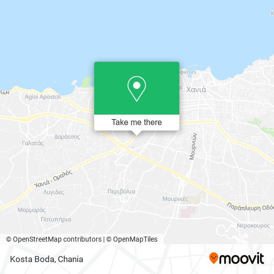 Kosta Boda map