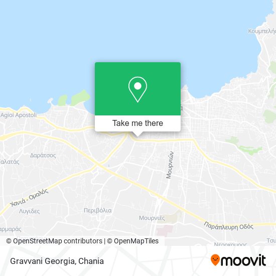 Gravvani Georgia map