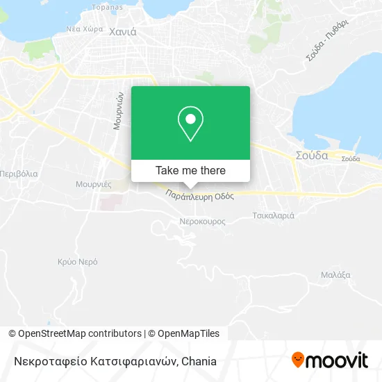 Νεκροταφείο Κατσιφαριανών map