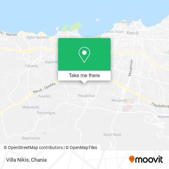 Villa Nikis map