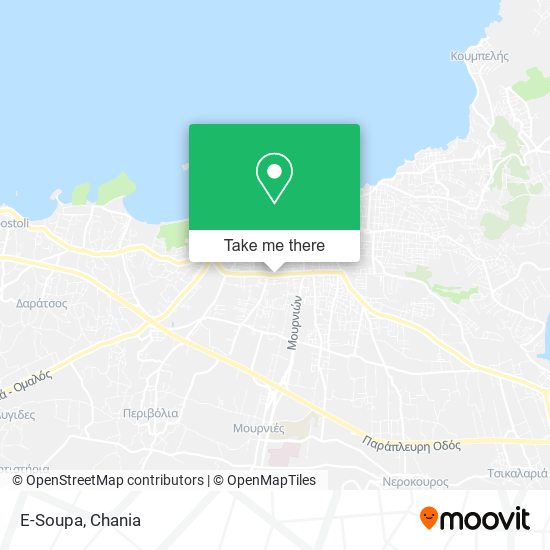 E-Soupa map