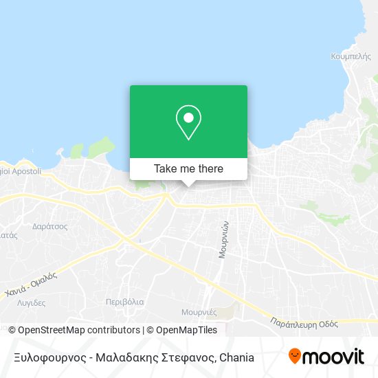 Ξυλοφουρνος - Μαλαδακης Στεφανος map