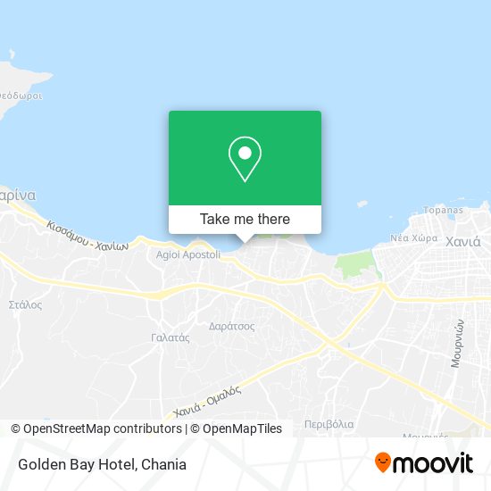 Golden Bay Hotel map