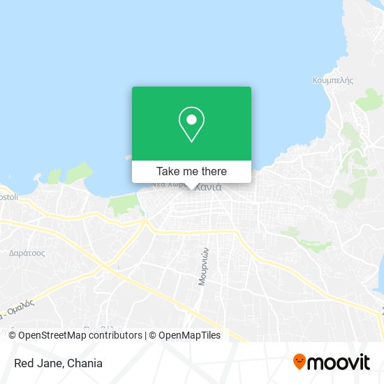 Red Jane map