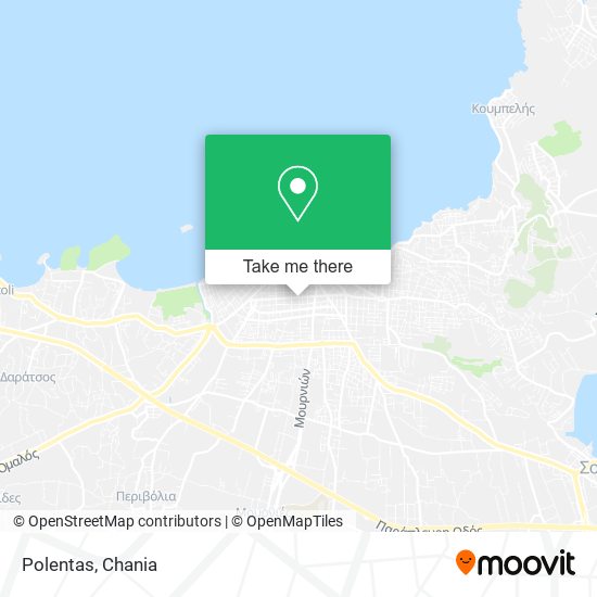 Polentas map