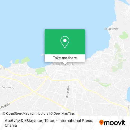 Διεθνής & Ελληνικός Τύπος - International Press map