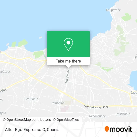 Alter Ego Espresso O map