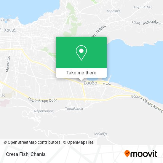 Creta Fish map