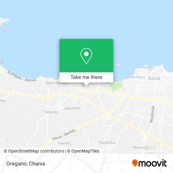 Oregano map