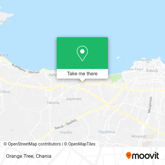Orange Tree map