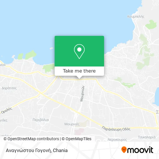 Αναγνώστου Γογονή map