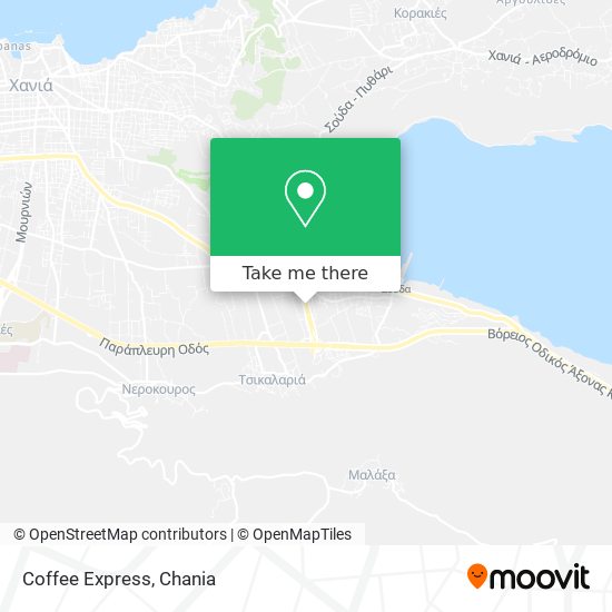 Coffee Express map