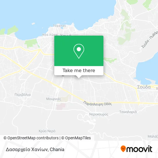 Δασαρχείο Χανίων map