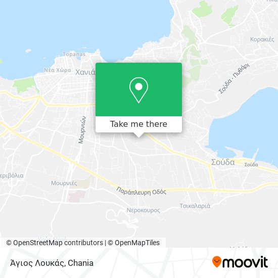 Άγιος Λουκάς map