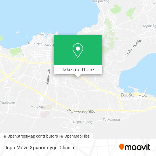 Ιερα Μονη Χρυσοπηγης map