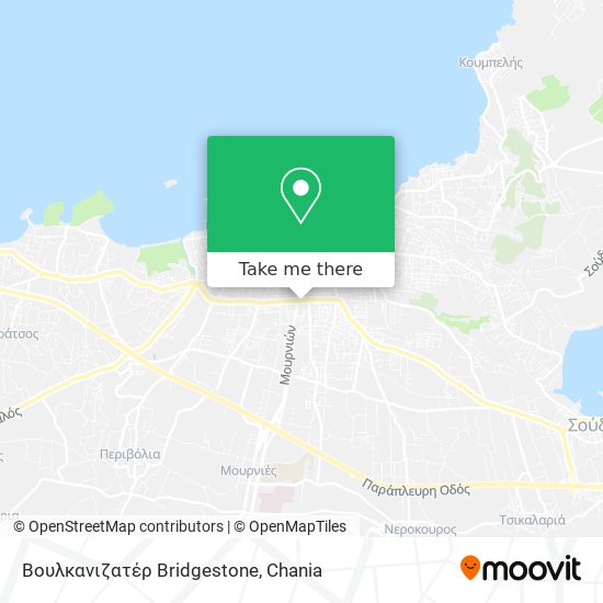 Βουλκανιζατέρ Bridgestone map
